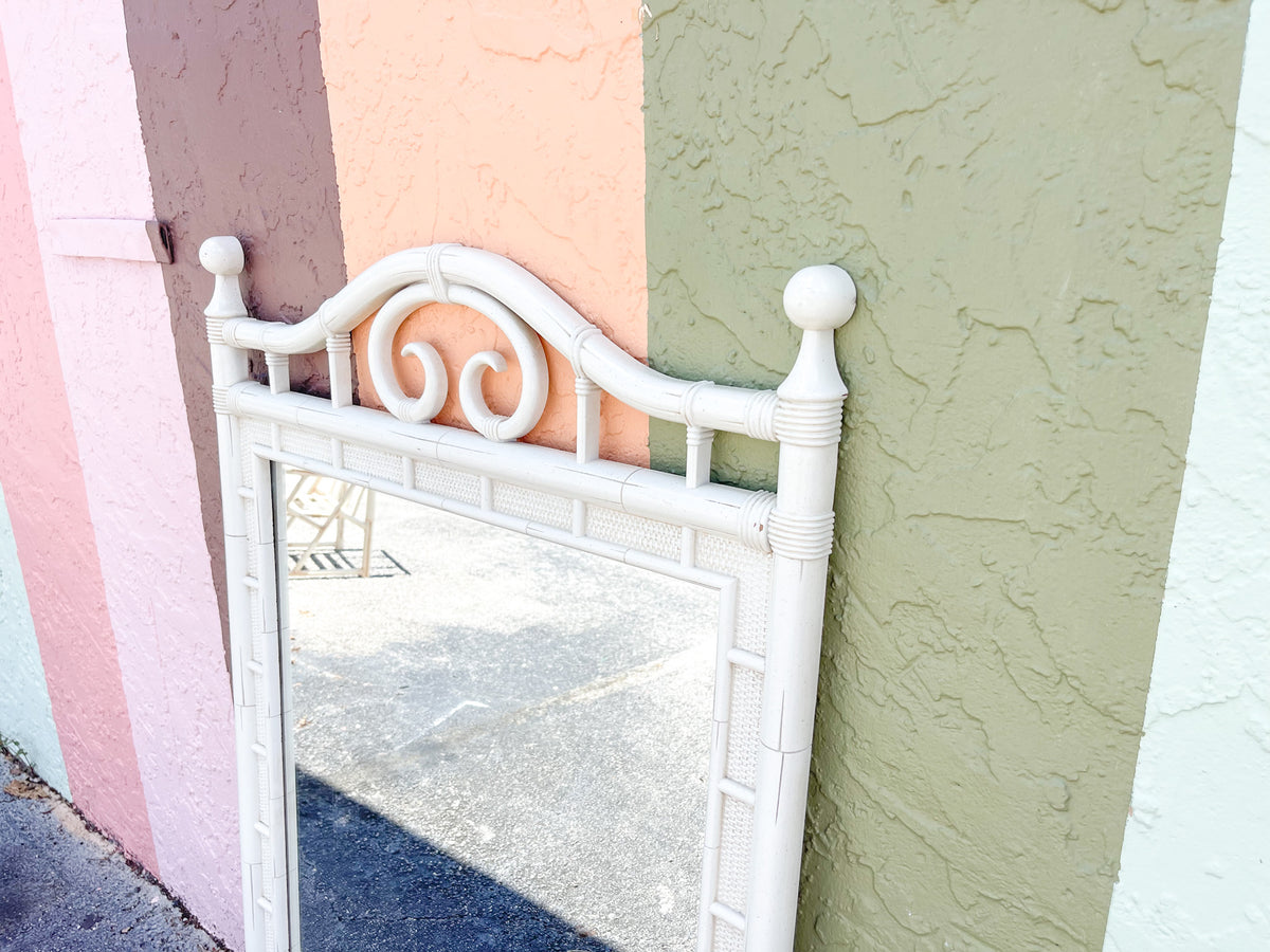 Thomasville Faux Bamboo Mirror