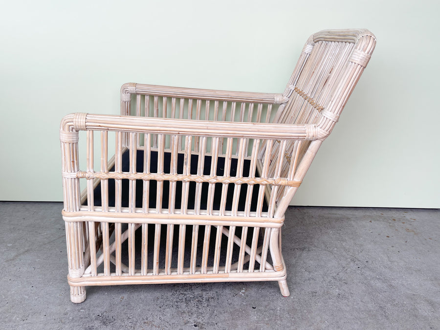 Palecek Rattan Lounge Chair