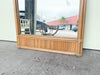 Large Sunburst Rattan Mirror