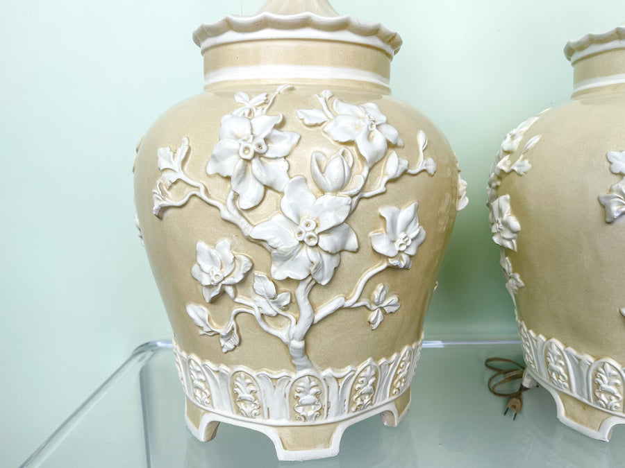 Pair of Fab Pagoda Lamps