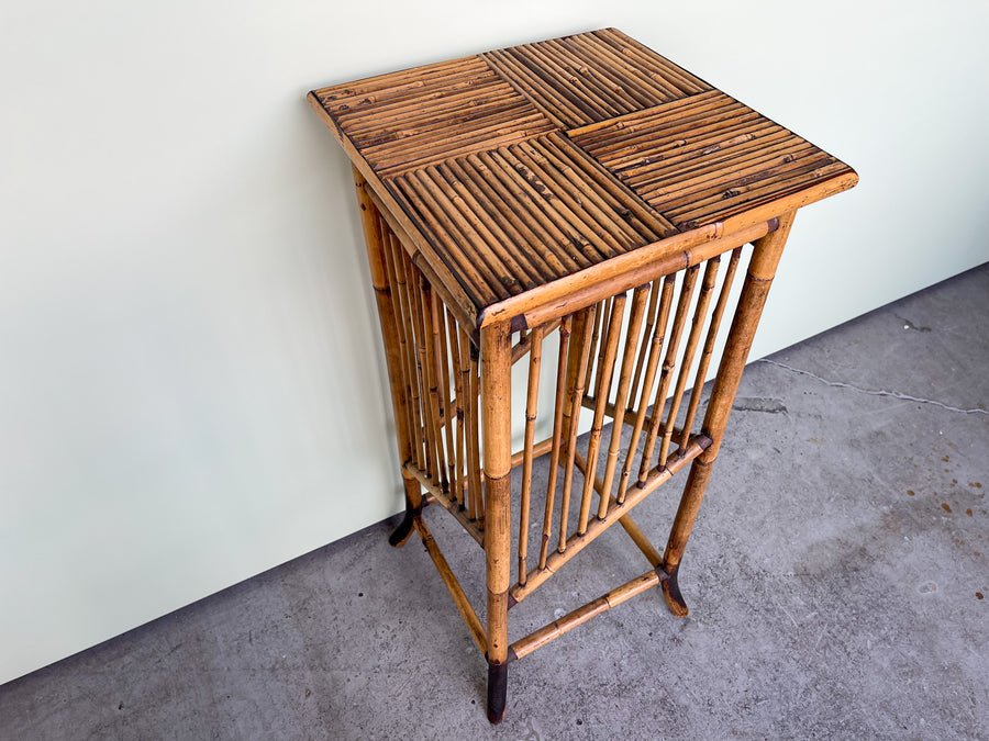 Pair of Bamboo Plant Stands