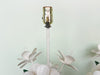 Pair of Floral Tole Lamps