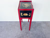 Lynn Chase Red Lacquered Cheetah Side Table