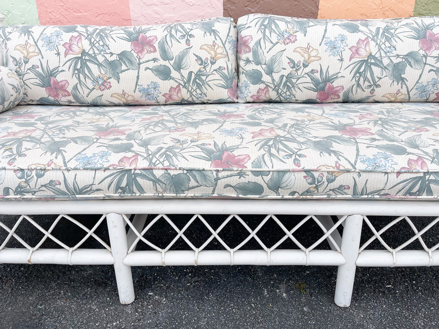 Palm Beach Chic Ficks Reed Rattan Sofa