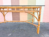 Italian Rattan Dining Table