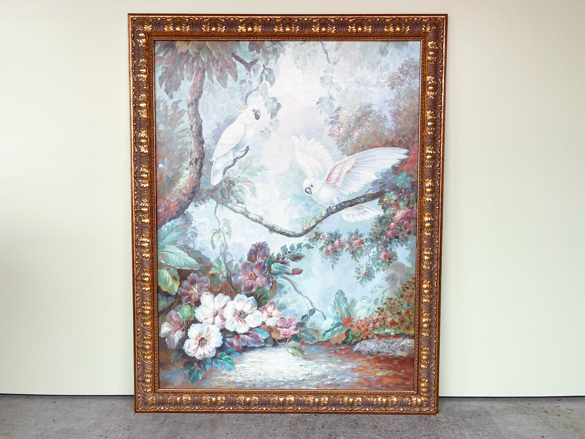 Warehouse Wednesday Sale: Cockatoos in the Wild Original Art
