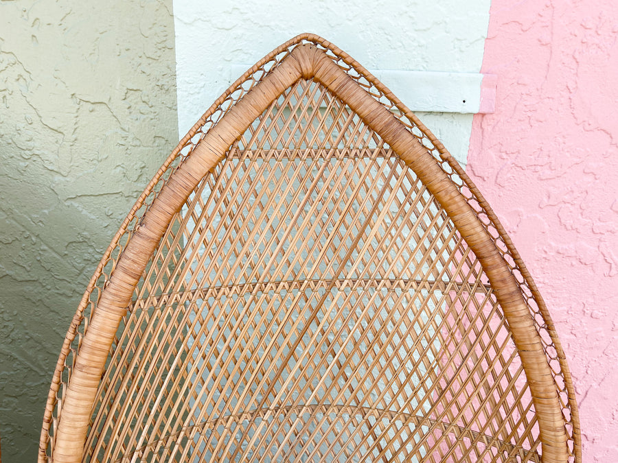 Pair of Fab Island Chic Rattan Chairs