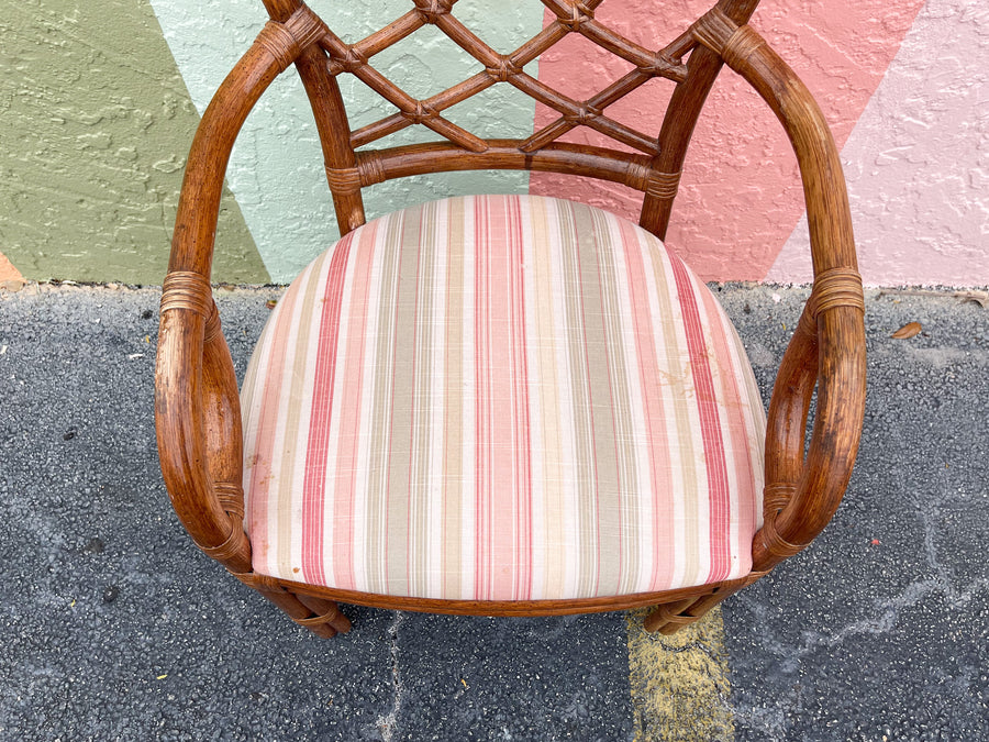 Coastal Rattan Table and Chairs