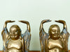 Pair of Brass Buddahs