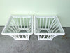 Pair of Cute Rattan End Tables