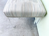 Lucite Upholstered Bench