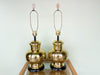 Pair of Brass Urn Lamps