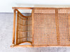 Large Rattan and Cane Breakfast Tray
