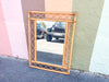 Old Florida Rattan Lattice Mirror
