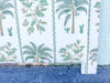 Tropical Palms Upholstered Queen Headboard