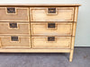 Faux Bamboo Campaign Dresser