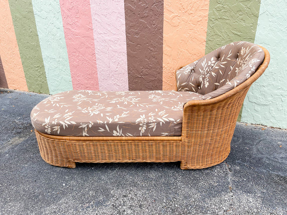 Island Chic Rattan Chaise