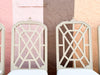 Set of Eight Fretwork Pagoda Dining Chairs