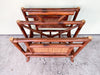 Large Pagoda Magazine Rack