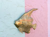 Set of Three Brass Fish