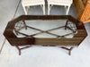 Caribbean Chic Faux Bamboo Coffee Table