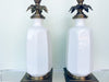 Pair of Regency Style Pineapple Lamps