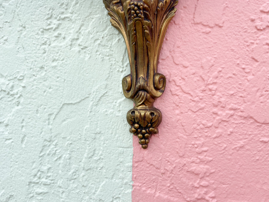 Pair of Regency Bow and Cherub Wall Sconces