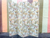 Fab Palm Beach Chic Upholstered Four Panel Screen