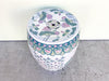 Pierced Lotus Flower Garden Seat