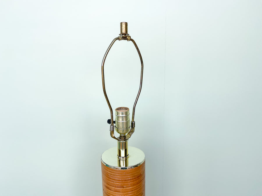 Pencil Reed Rattan Lamp