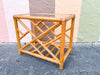 Chippendale Rattan Side Table