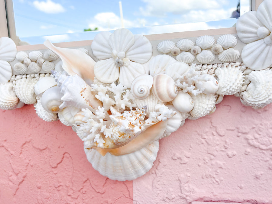 Gorgeous Shell Mirror
