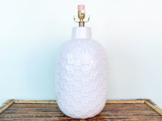 Ceramic Honeycomb Lamp