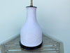 Porcelain Bisque Fish Scale Lamp