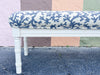 Cute Coral Faux Bamboo Bench