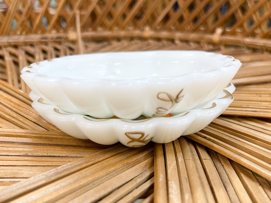 Hand Painted Sea Palm Trinket Dish by Laura Dro
