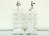 Pair of MCM Lucite Lamps