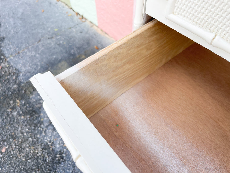 Palm Beach Faux Bamboo Tall Chest
