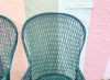 Pair of High Back Webspun Chairs