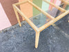 Rattan Wrapped Dining Table