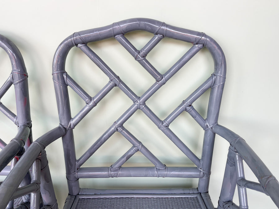 Warehouse Wednesday Sale: Pair of Modern Chippendale Arm Chairs