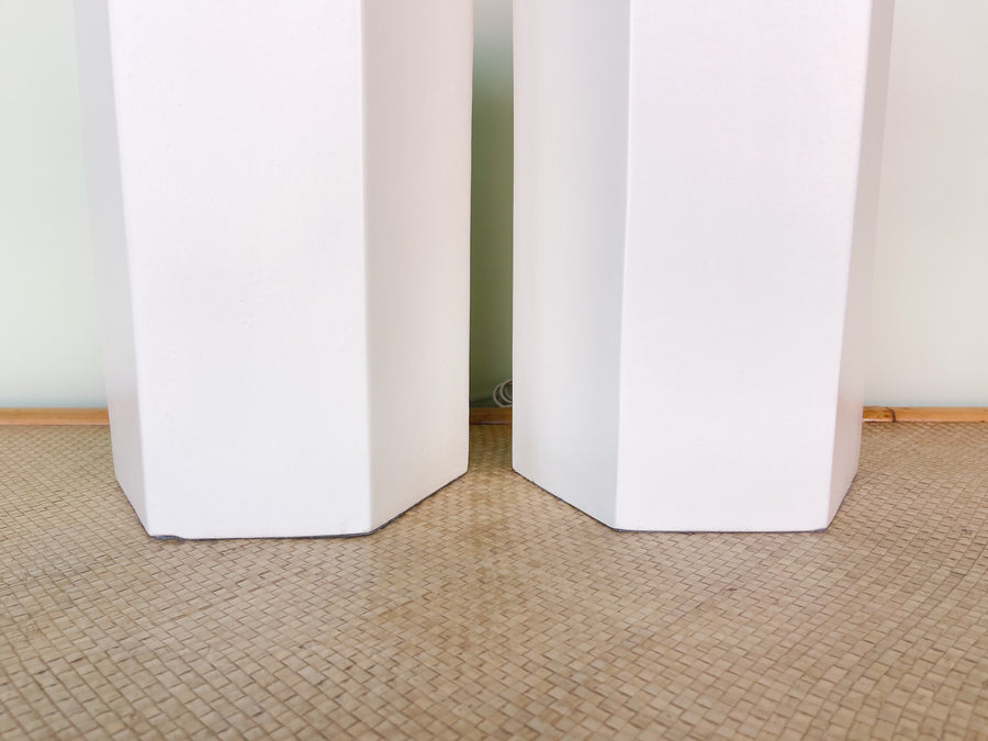 Pair of Coastal Chic Ceramic Lamps