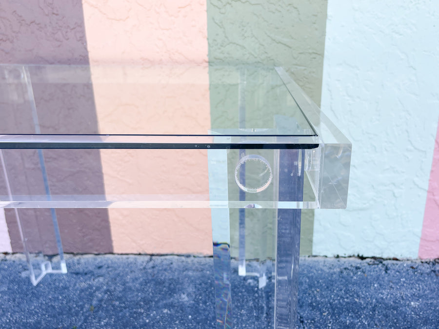 Fabulous Lucite Game Table