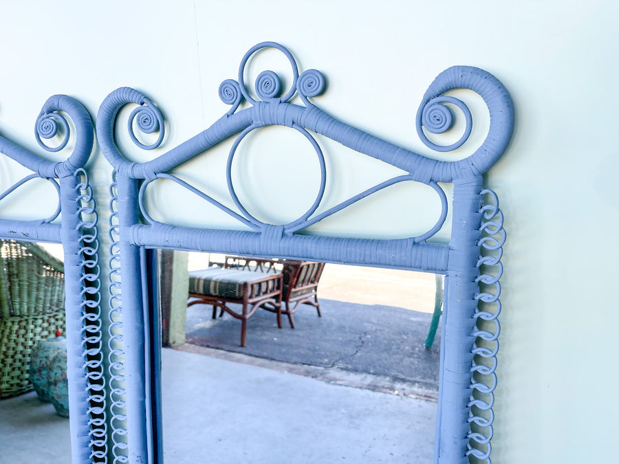 Pair of Fiddlehead Mirrors