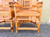 Pair of Brighton Style Rattan Chairs