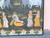 Hindu Gods 1980's Batik Cotton Art
