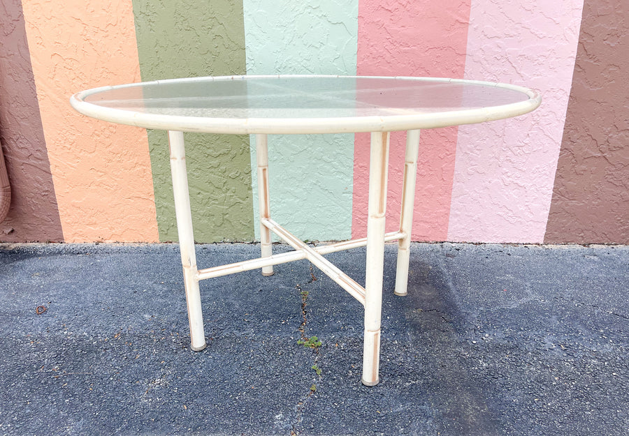Metal Chippendale Outdoor Dining Set