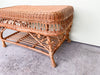 Fiddlehead Wicker Coffee Table