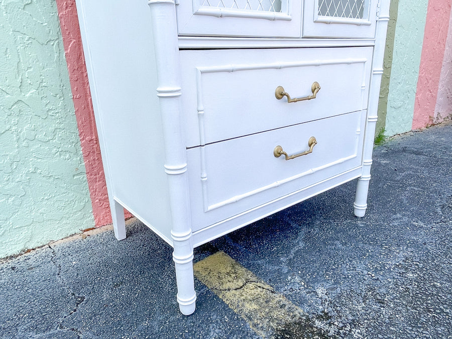 Palm Beach Faux Bamboo Wardrobe