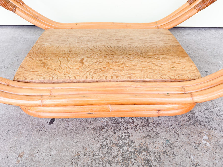 Frankl Style Rattan Coffee Table